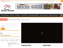 Tablet Screenshot of divani-home.com